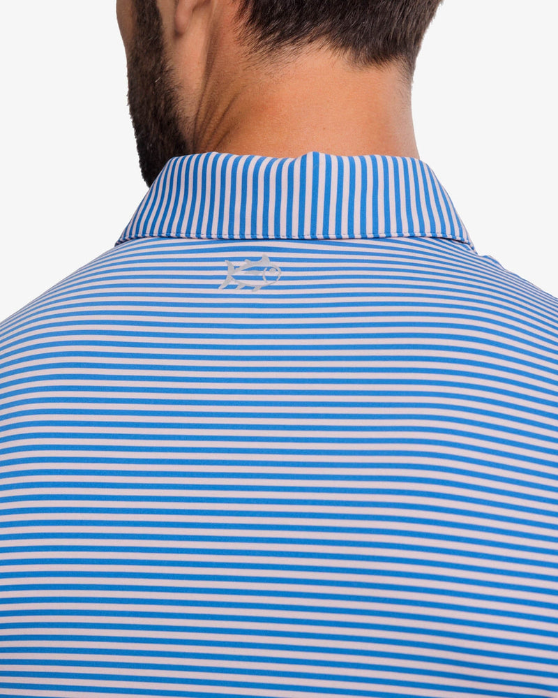 Men's brrr°®-eeze Shores Striped Performance Polo Shirt - SoCo Hernando