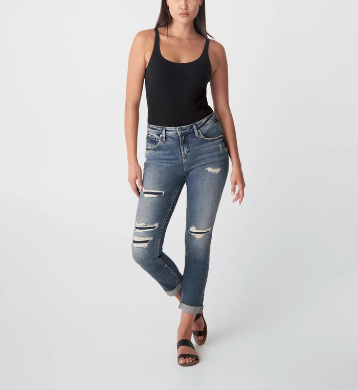 Women's Beau Midrise Slim Leg Denim Jeans - SoCo Hernando