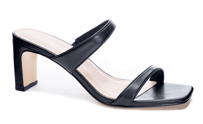Women's Black Yanti Strappy Heel By Chinese Laundry - SoCo Hernando